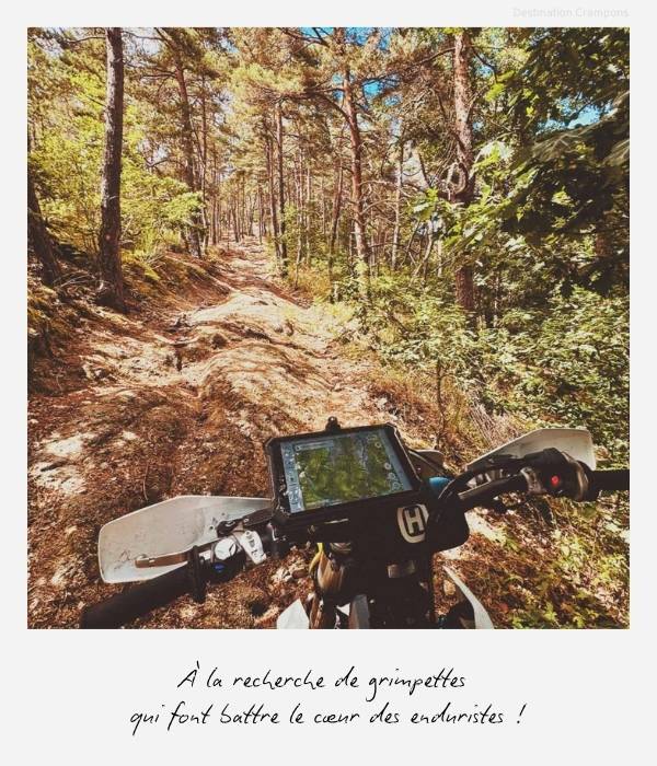 terrain bien sportif pour cette sortie enduro