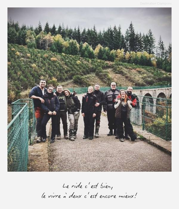 Polaroid aventure tout-terrain en couple : "Le ride c'est bien, le vivre à deux c'est encore mieux !"