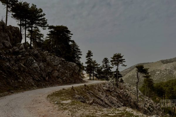 Paysage d'altitude au coeur du Péloponnèse en Grèce